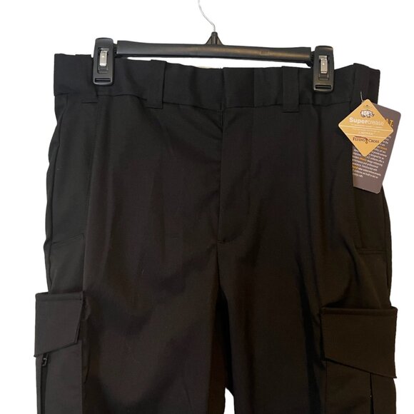 Flying Cross Uniform Cargo Pants Mens 32 Core S.T.A.T Supercrease Black NEW - Picture 2 of 14